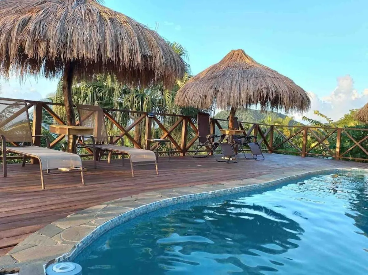 Amazing Mountain Top Home With Stunning Views Marigot Bay 0*,
